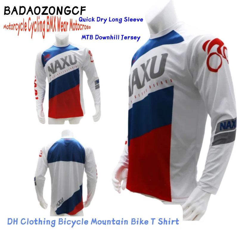 Quick Dry Long Sleeve MTB Downhill Jersey Motorcycle Cycling BMX Wear Motocross DH Clothing Bicycle Mountain Bike T Shirt
Quick Dry Long Sleeve MTB Downhill Jersey Motorcycle Cycling BMX Wear Motocross DH Clothing Bicycle Mountain Bike T Shirt