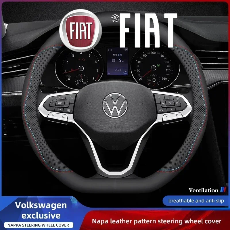 Anti Slip Leather Steering Wheel Cover Car Driving Handle Covers For VW GTI Polo Golf Passat Tiguan Arteon Touareg Taigo Caddy
Anti Slip Leather Steering Wheel Cover Car Driving Handle Covers For VW GTI Polo Golf Passat Tiguan Arteon Touareg Taigo Caddy