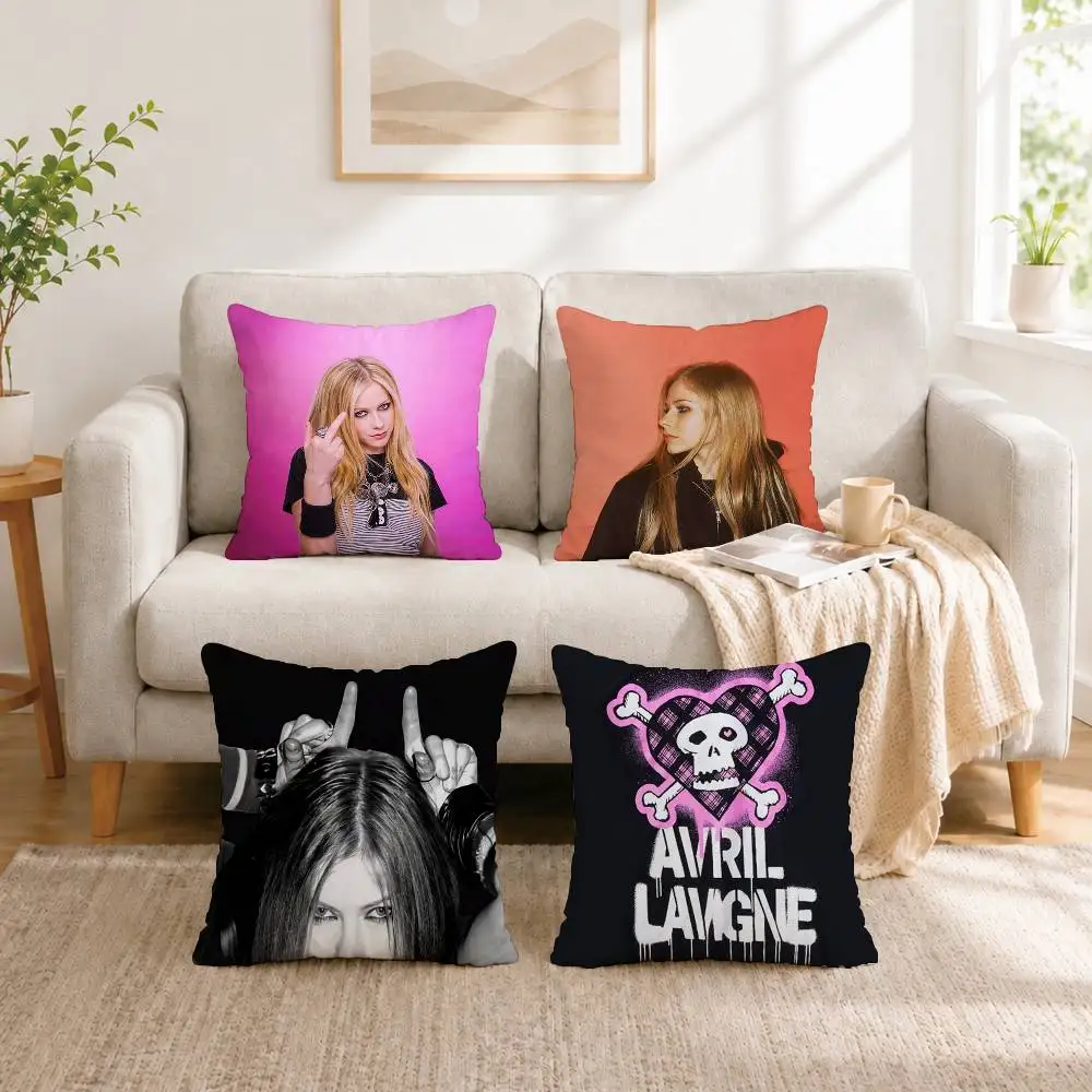 S-Songstress Avril Lavigne Square Double-Sided printed Pillow Case Bedroom Bedside Pillow Sofa Cushion Cover Gift
S-Songstress Avril Lavigne Square Double-Sided printed Pillow Case Bedroom Bedside Pillow Sofa Cushion Cover Gift