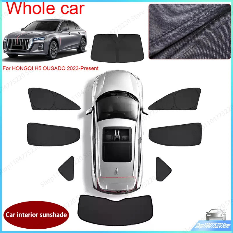 Car Black Windows Privacy Sunshade For HONGQI H5 2020-Present Auto Anti-UV Heat Insulation Protect Cover Interior Accessories
Car Black Windows Privacy Sunshade For HONGQI H5 2020-Present Auto Anti-UV Heat Insulation Protect Cover Interior Accessories