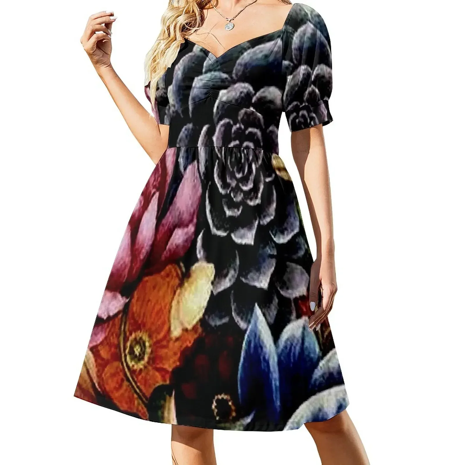 FLOWER BALLOON : Vintage Abstract Painting Print Short-Sleeved Dress clothes for women clothes sexy dress dress dresses
FLOWER BALLOON : Vintage Abstract Painting Print Short-Sleeved Dress clothes for women clothes sexy dress dress dresses