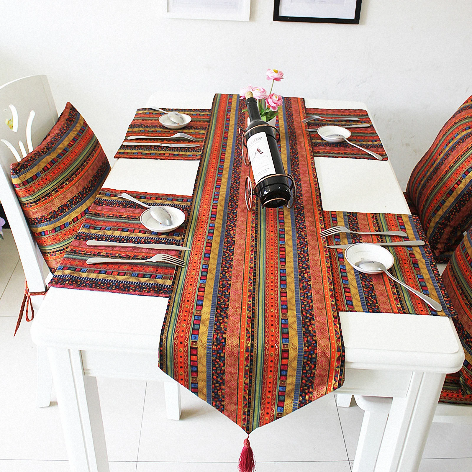 1pc Cotton Linen Tablecloth Southeast Decorative Table Runner Table Cover For Home Restaurant Bar
1pc Cotton Linen Tablecloth Southeast Decorative Table Runner Table Cover For Home Restaurant Bar