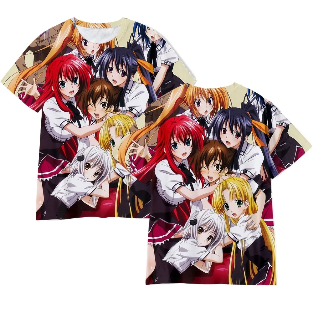 High School DxD Rias Gremory T-shirts New Merch Summer Women Men Fashion Casual Short Sleeve Tee Camiseta Fashion Tops Tee
High School DxD Rias Gremory T-shirts New Merch Summer Women Men Fashion Casual Short Sleeve Tee Camiseta Fashion Tops Tee