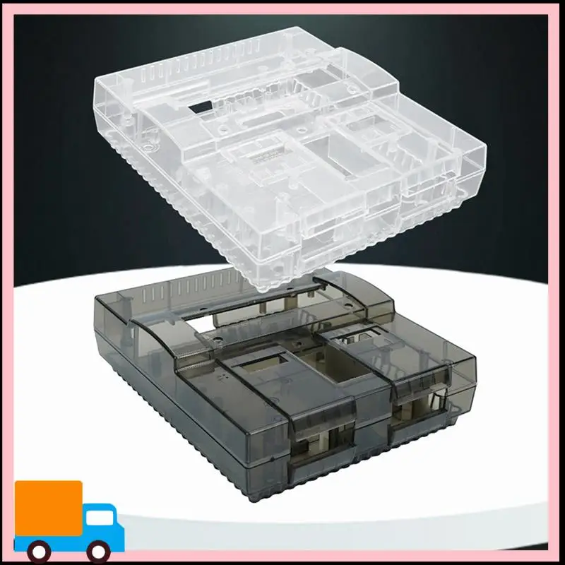 Professional Replacement Case Transparent Shell For Nintendo SNES SFC US Version Retro Gaming Consoles Translucent Case Grey
Professional Replacement Case Transparent Shell For Nintendo SNES SFC US Version Retro Gaming Consoles Translucent Case Grey