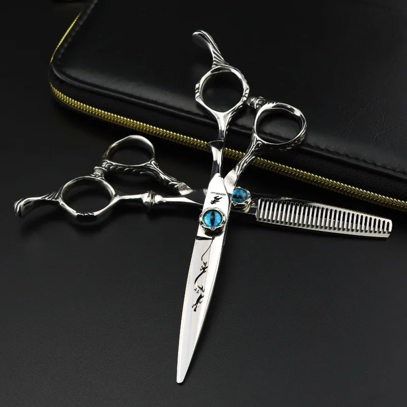 6.0-inch NEPURLson blade dragon-patterned hair scissors, cutting scissors, thinning scissors, specially designed for hair salons
6.0-inch NEPURLson blade dragon-patterned hair scissors, cutting scissors, thinning scissors, specially designed for hair salons