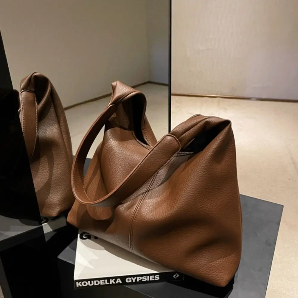 Korean Style Lichee Pattern Tote Bag Solid Color PU Leather Large Capacity Handbag Large Capacity Tote Bag Underarm Packs
Korean Style Lichee Pattern Tote Bag Solid Color PU Leather Large Capacity Handbag Large Capacity Tote Bag Underarm Packs