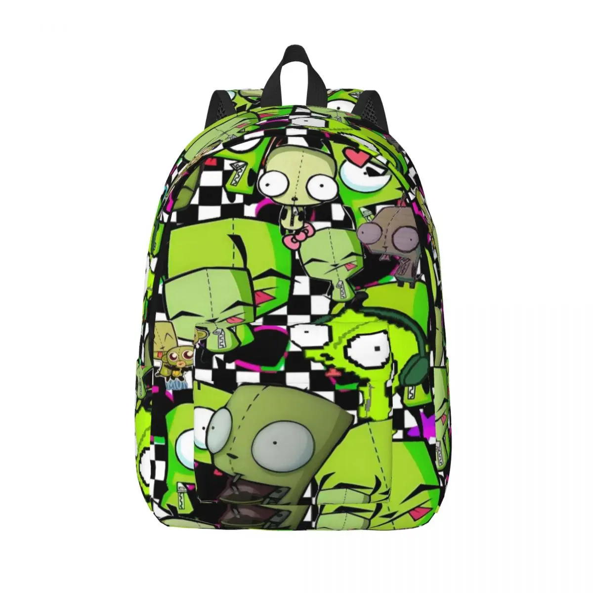 Invader Zim Gir Cartoon Teenage Backpack with Pocket Student Business Daypack for Men Women College Canvas Bags
Invader Zim Gir Cartoon Teenage Backpack with Pocket Student Business Daypack for Men Women College Canvas Bags
