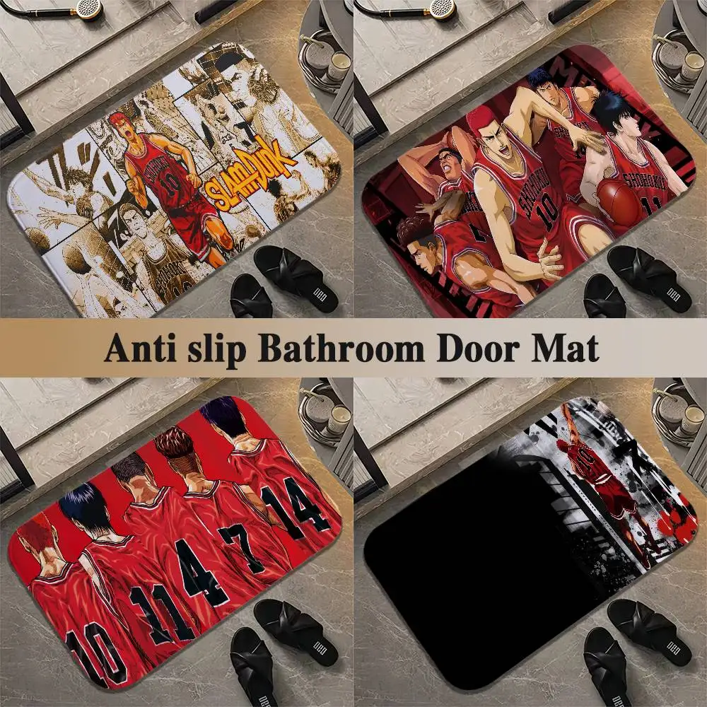 S-slam Dunk Floor Mat Printed Large Carpets Living Room And Bedroom Carpets Bathroom Anti Slip Door MATS Small Carpets 
S-slam Dunk Floor Mat Printed Large Carpets Living Room And Bedroom Carpets Bathroom Anti Slip Door MATS Small Carpets