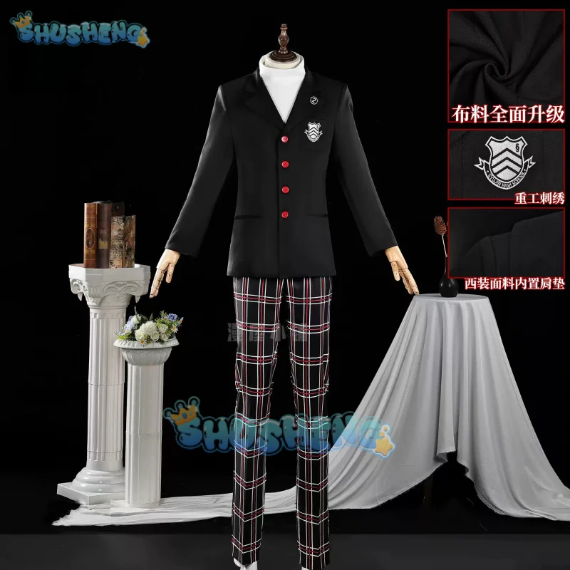 Game Persona 5 Amamiya Ren Cosplay Costume Uniform Halloween Carnival Party Christmas Play Role Clothes Clothing
Game Persona 5 Amamiya Ren Cosplay Costume Uniform Halloween Carnival Party Christmas Play Role Clothes Clothing