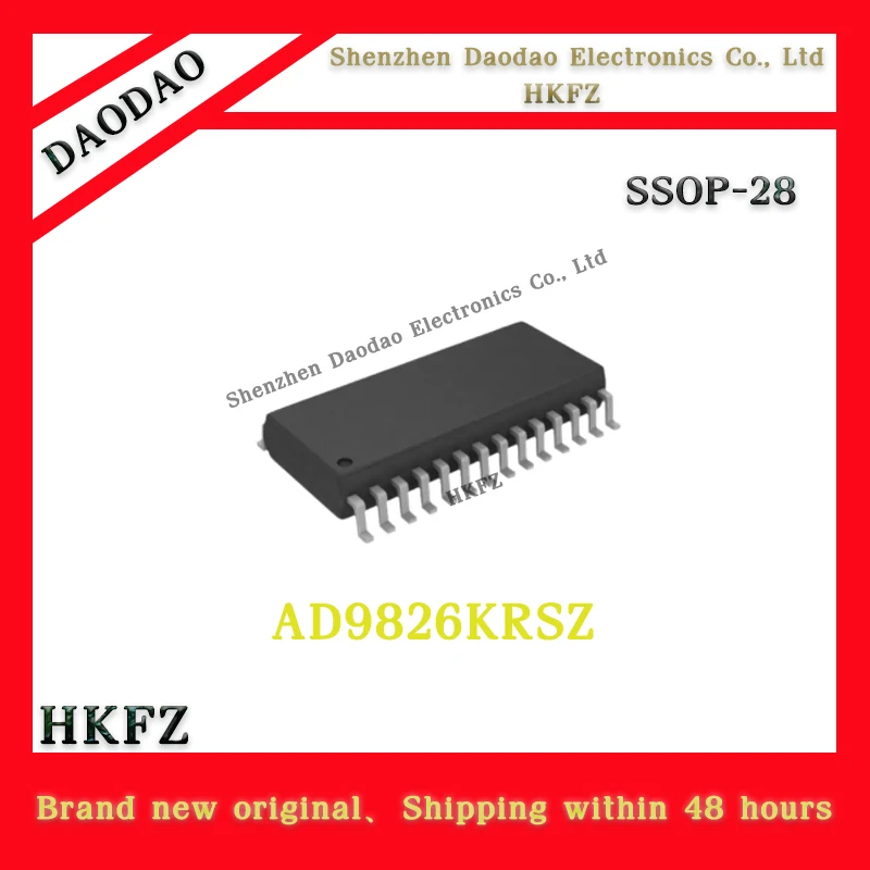 AD9826KRSZRL AD9826KRSZ AD9826K SSOP-28 A/D conversion chip IC new original
AD9826KRSZRL AD9826KRSZ AD9826K SSOP-28 A/D conversion chip IC new original