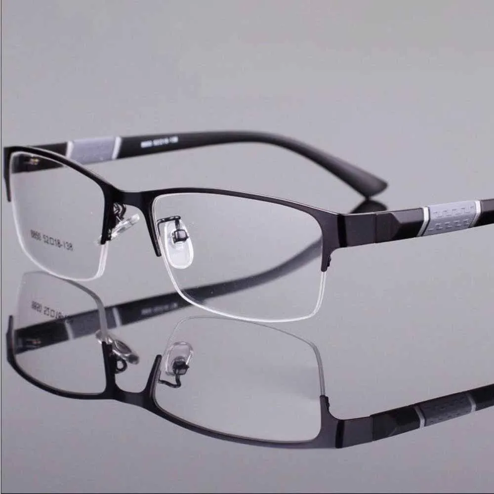Anti Blue Reading Glasses Men Half-frame Glasses Business Style Male Eyeglasses for Old People Glasses with Grade 1.0-4.0
Anti Blue Reading Glasses Men Half-frame Glasses Business Style Male Eyeglasses for Old People Glasses with Grade 1.0-4.0