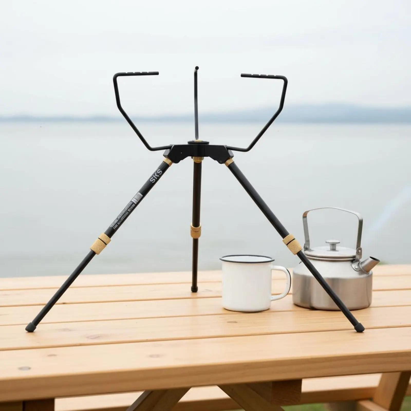 Folding Tripod Cooker Stand Lightweight Adjustable Camping Cooker Stand Propane Burner Support Legs Sturdy Outdoor Gear Non-Slip
Folding Tripod Cooker Stand Lightweight Adjustable Camping Cooker Stand Propane Burner Support Legs Sturdy Outdoor Gear Non-Slip