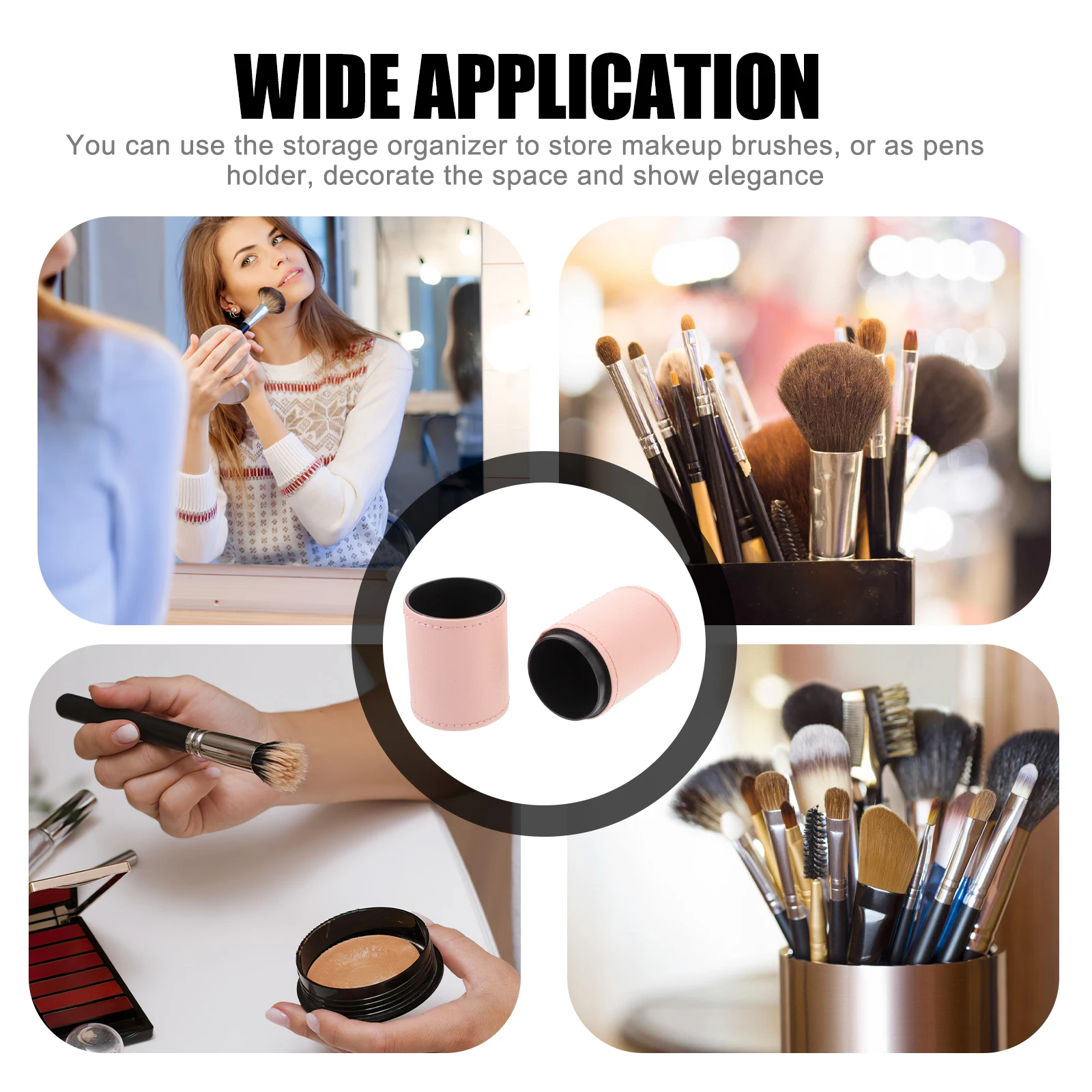 Multi Functional Makeup Brush Cup Organizer Pen Storage Desk Accessories Pencil Dispenser Bathroom Countertop Craft Art
Multi Functional Makeup Brush Cup Organizer Pen Storage Desk Accessories Pencil Dispenser Bathroom Countertop Craft Art