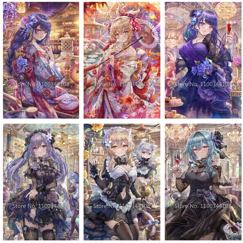 Genshin Impact Girl Jigsaw Puzzle Children's Educational Toys Cartoon Anime 300/500/1000 Pieces Paper Wooden Puzzles Girls Gifts
Genshin Impact Girl Jigsaw Puzzle Children's Educational Toys Cartoon Anime 300/500/1000 Pieces Paper Wooden Puzzles Girls Gifts