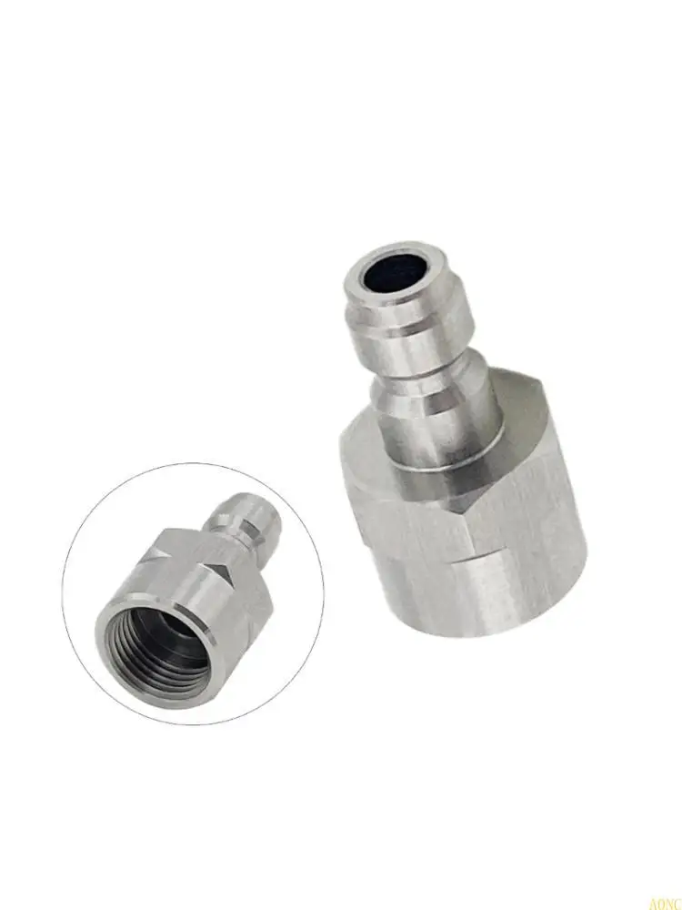 A0NC Quick Disconnect Charging Adapter 8mm Male Plug M11 Thread CO2 Charging Adapter for Can Tap Opener Application
A0NC Quick Disconnect Charging Adapter 8mm Male Plug M11 Thread CO2 Charging Adapter for Can Tap Opener Application