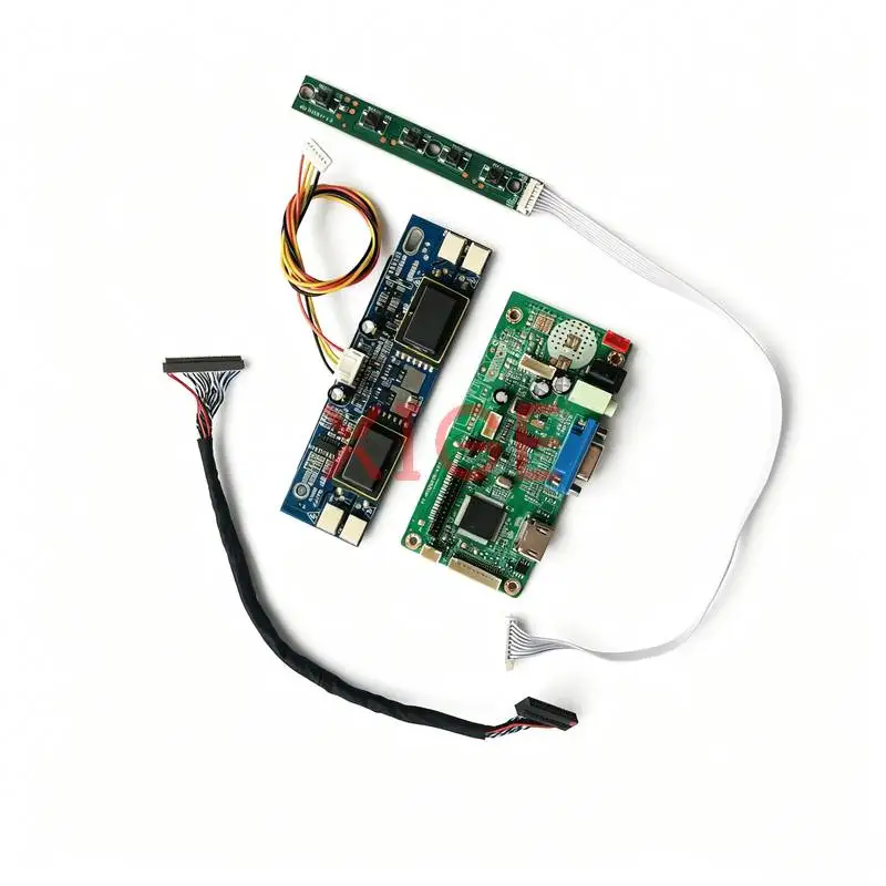 For CLAA216WA01 M185B1-L01 LCD Display Drive Controller Board Kit DIY 30 Pins LVDS 1366x768 1366*768 VGA+HDMI-Compatible 4-CCFL
For CLAA216WA01 M185B1-L01 LCD Display Drive Controller Board Kit DIY 30 Pins LVDS 1366x768 1366*768 VGA+HDMI-Compatible 4-CCFL