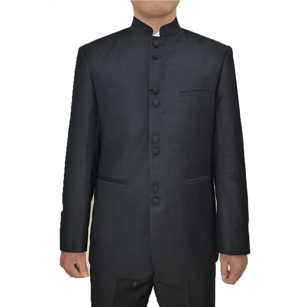 Элегантные однотонные мужские костюмы, роскошные однобортные комплекты с лацканами-стойкой, комплекты из двух предметов, куртка и брюки, повседневная мужская одежда на заказ
Элегантные однотонные мужские костюмы, роскошные однобортные комплекты с лацканами-стойкой, комплекты из двух предметов, куртка и брюки, повседневная мужская одежда на заказ