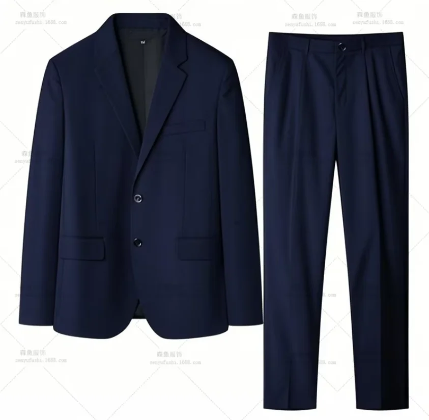 High-quality Men's Fashionable Spring-autumn Formal Dress, Best Man Suit, Suit Set for Men, Two-piece Set for Work
High-quality Men's Fashionable Spring-autumn Formal Dress, Best Man Suit, Suit Set for Men, Two-piece Set for Work