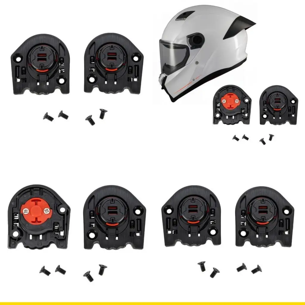 SZCH Universal Helmet Visored Mounting Base Quick Installation Durability ABS Material
SZCH Universal Helmet Visored Mounting Base Quick Installation Durability ABS Material