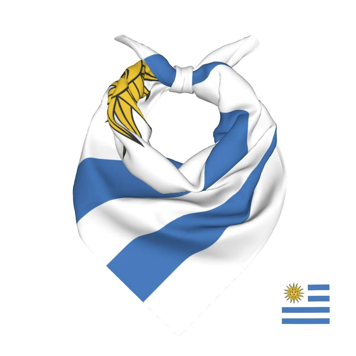 Uruguay Flag Square Scarf Soft Breathable Daily Kerchief
Uruguay Flag Square Scarf Soft Breathable Daily Kerchief