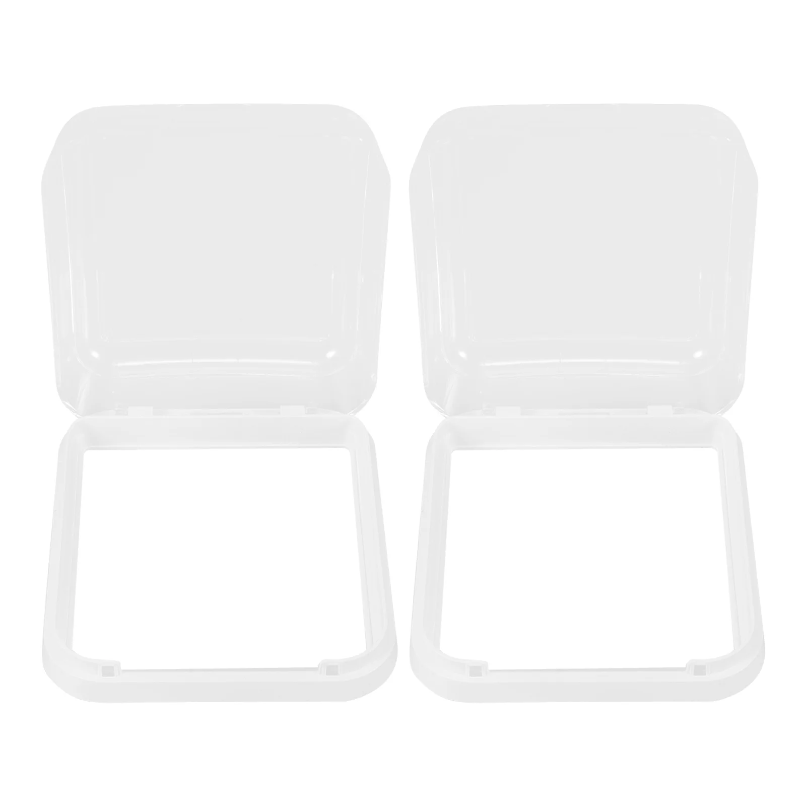 2Pcs Self-Adhesive Wall Socket Covers Waterproof Electrical Outlet Cover Bathroom Outlet Cover Universal Protection
2Pcs Self-Adhesive Wall Socket Covers Waterproof Electrical Outlet Cover Bathroom Outlet Cover Universal Protection