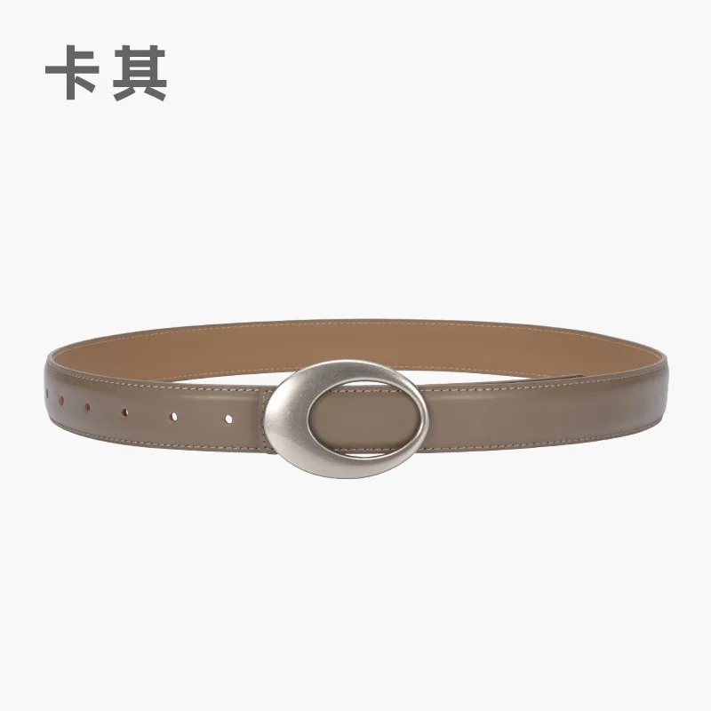 Women's belt, fashionable and versatile, dress belt for women, decorative oval buckle belt
Women's belt, fashionable and versatile, dress belt for women, decorative oval buckle belt