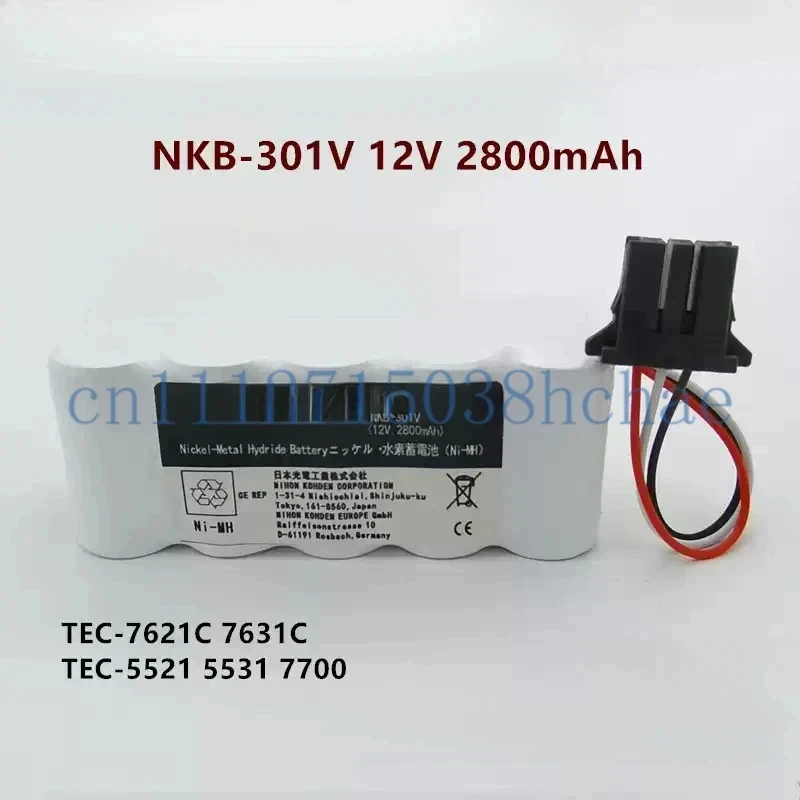 Original For Nihon Kohden TEC-7621C 7631C 7700 5521 5531 Defibrillator Battery NKB-301V
Original For Nihon Kohden TEC-7621C 7631C 7700 5521 5531 Defibrillator Battery NKB-301V
