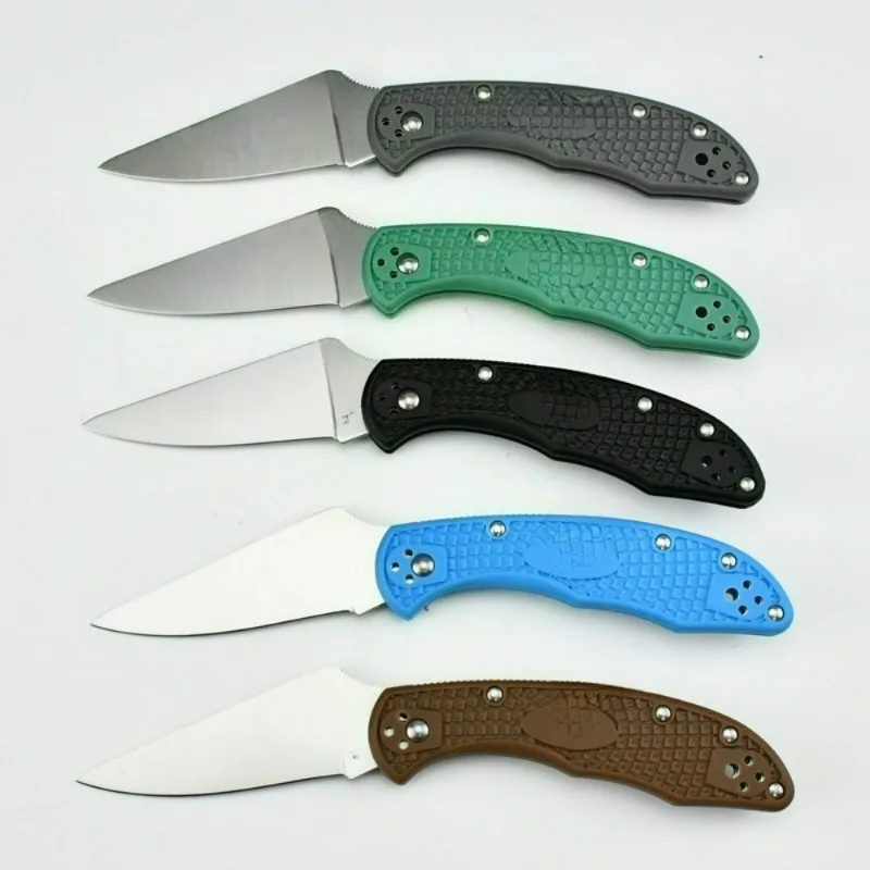 C11 Pocket folding knife Nylon Fiber Handl edc multitool knives kitchen house Outdoo Survival selbstverteidigung tactical knife
C11 Pocket folding knife Nylon Fiber Handl edc multitool knives kitchen house Outdoo Survival selbstverteidigung tactical knife