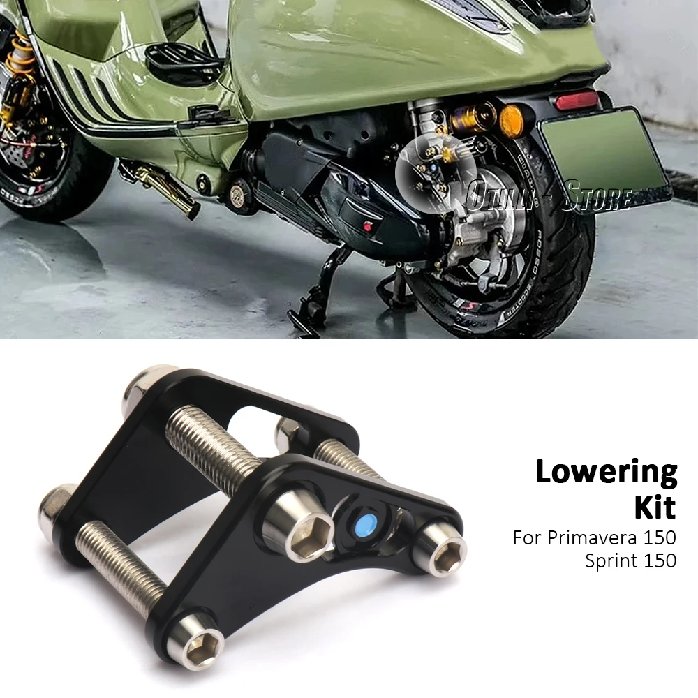 Новинка, задний амортизатор для мотоцикла Vespa PRIMAVERA Primavera 150, подвесной кронштейн для понижения, комплект соединений SPRINT 150
Новинка, задний амортизатор для мотоцикла Vespa PRIMAVERA Primavera 150, подвесной кронштейн для понижения, комплект соединений SPRINT 150