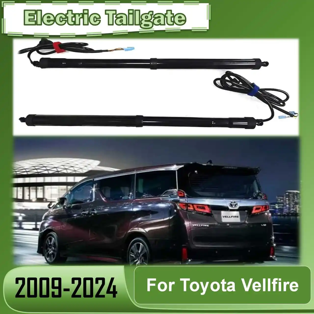 For Toyota Vellfire 2009-2024 Power Trunk Lifter Electric Hatch Tailgate Tailgate Pillar car Rear Door Actuator Auto Parts
For Toyota Vellfire 2009-2024 Power Trunk Lifter Electric Hatch Tailgate Tailgate Pillar car Rear Door Actuator Auto Parts