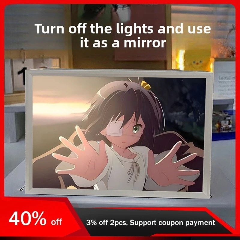 21cm/8.27in Light Painting Love Chunibyo Other Delusions Anime Led Lamp 3D Peripherals Night Collectible Gift Bedroom Decorative
21cm/8.27in Light Painting Love Chunibyo Other Delusions Anime Led Lamp 3D Peripherals Night Collectible Gift Bedroom Decorative