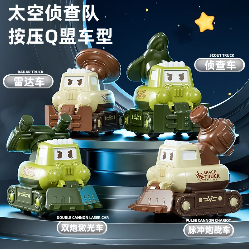 Children's cartoon press inertia construction military car inspired puzzle drop-resistant car boy toy
Children's cartoon press inertia construction military car inspired puzzle drop-resistant car boy toy