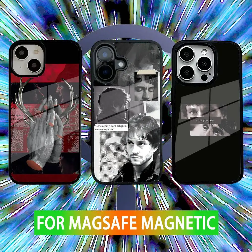 Will Graham H-Hannibal Phone Case For iPhone 16,15,14,13,12,11,Pro,Max,Plus,Mini,SE New Magsafe Magnetic Wireless Charging
Will Graham H-Hannibal Phone Case For iPhone 16,15,14,13,12,11,Pro,Max,Plus,Mini,SE New Magsafe Magnetic Wireless Charging