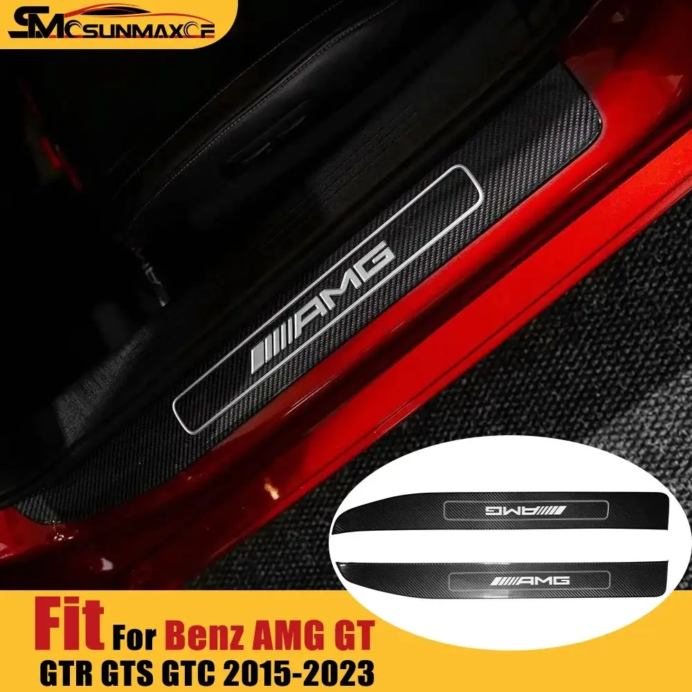 Carbon Fiber Door Sill Cover Protective Stickers Trim For Mercedes Benz AMG GT Interior GTR GTS GTC C190 R190 2015-202
Carbon Fiber Door Sill Cover Protective Stickers Trim For Mercedes Benz AMG GT Interior GTR GTS GTC C190 R190 2015-202