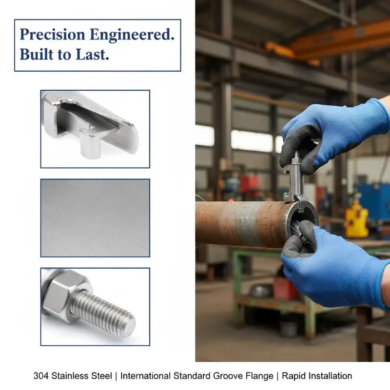 M8 M10 M12 ISO Double Claw Vacuum Clamp 304 Stainless Steel Vacuum Flange Caliper Screw Quick Mount C Clamp Hook Bolt
M8 M10 M12 ISO Double Claw Vacuum Clamp 304 Stainless Steel Vacuum Flange Caliper Screw Quick Mount C Clamp Hook Bolt