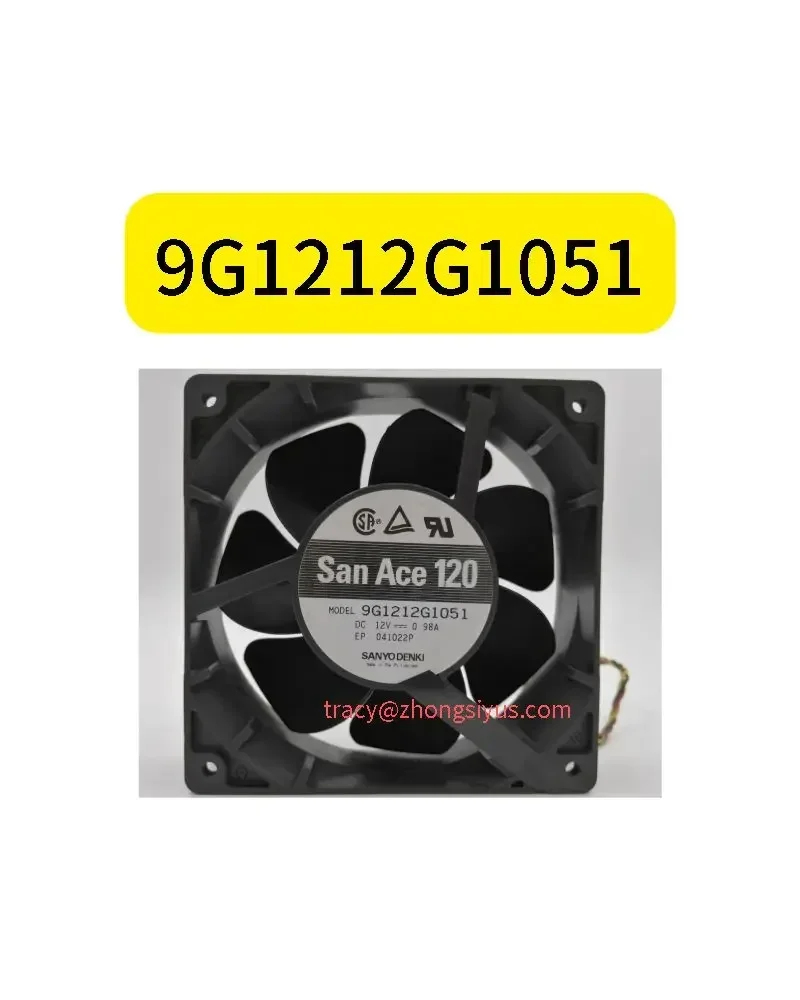 New 12038 9G1212G1051 12V 0.98A Santak C6ks 3-wire inverter fan
New 12038 9G1212G1051 12V 0.98A Santak C6ks 3-wire inverter fan