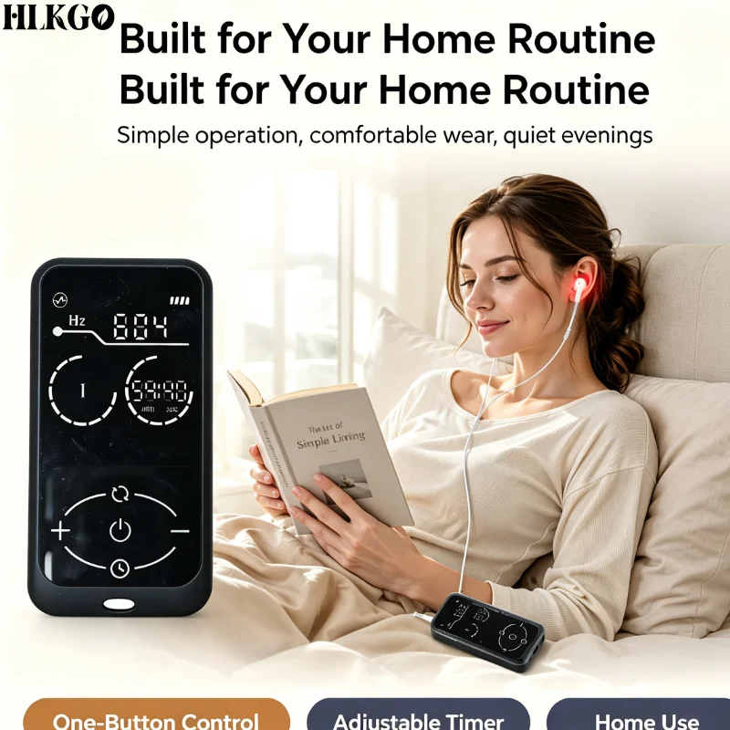 Rechargeable Luna Vagus Nerve Stimulator for Insomnia Deep Sleep Meditation Calm Headache Migraine Relief Home Care
Rechargeable Luna Vagus Nerve Stimulator for Insomnia Deep Sleep Meditation Calm Headache Migraine Relief Home Care