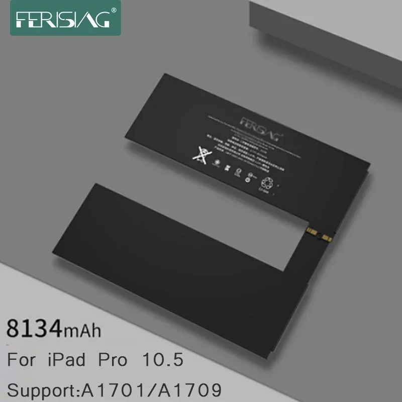 FERISING 100% новый аккумулятор для Apple iPad Pro 10,5 A1798 A1701 A1709 A1852 A1793 Сменный OEM аккумулятор для планшета + инструменты
FERISING 100% новый аккумулятор для Apple iPad Pro 10,5 A1798 A1701 A1709 A1852 A1793 Сменный OEM аккумулятор для планшета + инструменты