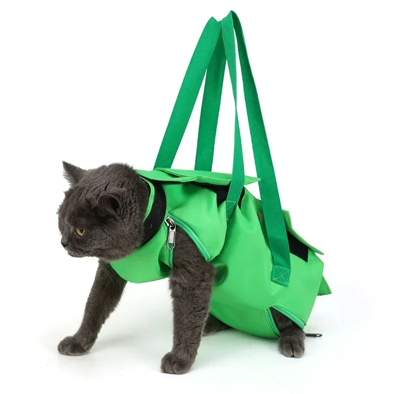 Pet Portable travel Out Bag hospital soft Foldable Cat Backpack Cat Bag Scratching Special Fixed Cat nail injection Bag
Pet Portable travel Out Bag hospital soft Foldable Cat Backpack Cat Bag Scratching Special Fixed Cat nail injection Bag