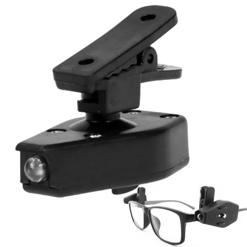 2x Universal Eyeglass Clip Lamp Adjustable Mini Flashlight Glasses Reading Lamp Portable Outdoor Emergency Clip-On Glasses Light
2x Universal Eyeglass Clip Lamp Adjustable Mini Flashlight Glasses Reading Lamp Portable Outdoor Emergency Clip-On Glasses Light
