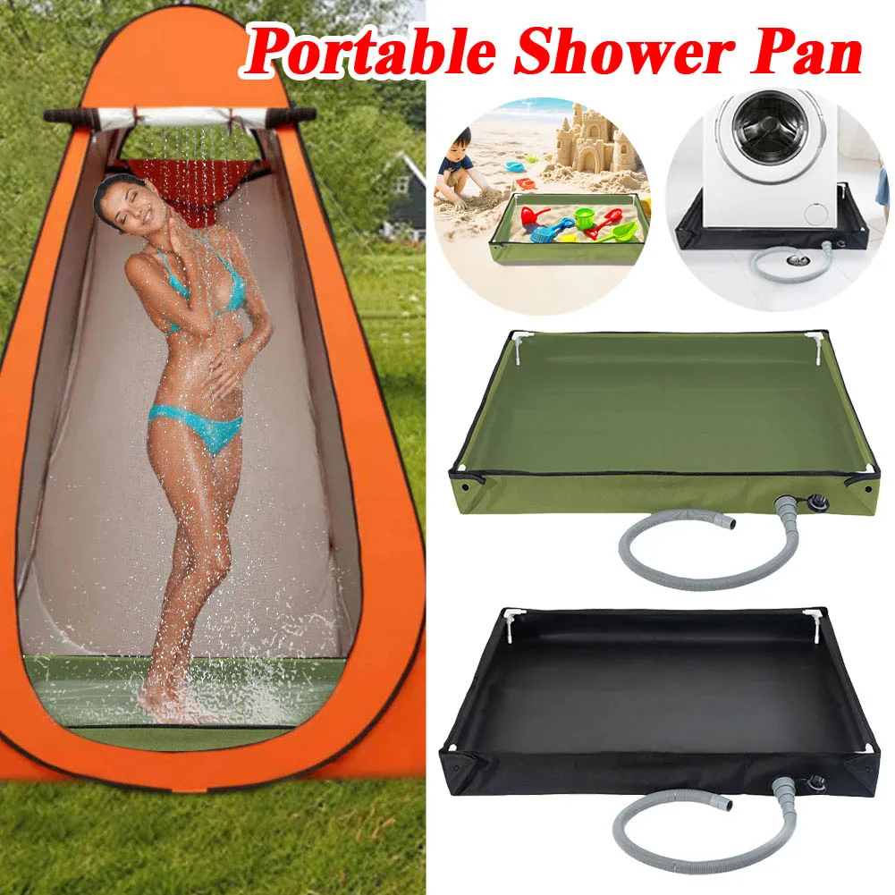 Camping Shower Tent Floor Base Outdoor Tent Shower Tray with Drain Hose Folding Shower Pan Shower Basin Base for Camping Travel
Camping Shower Tent Floor Base Outdoor Tent Shower Tray with Drain Hose Folding Shower Pan Shower Basin Base for Camping Travel