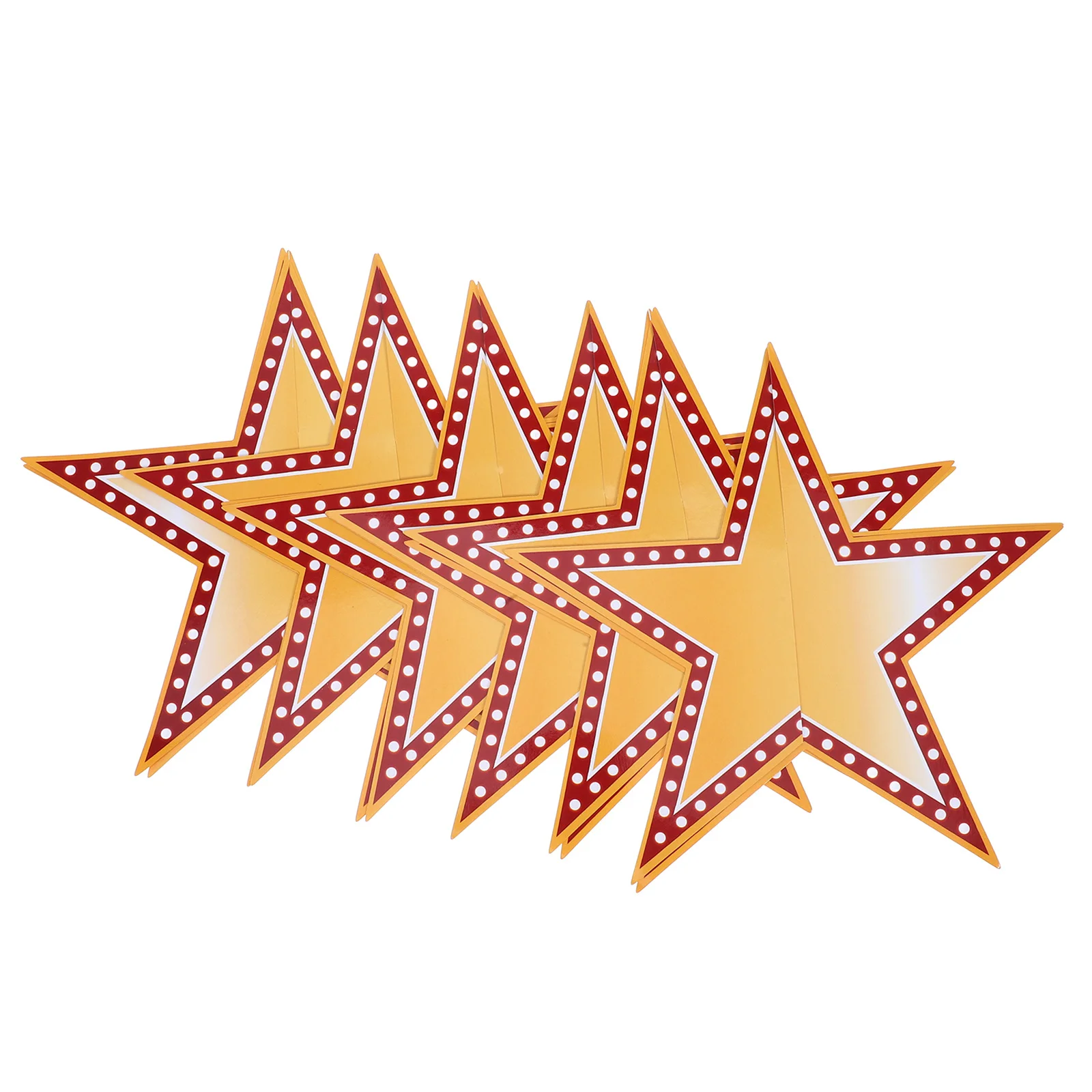 6pcs 3D Golden Star Centerpieces Table Decorations Party Supplies Christmas Movie Night Decorative Paper Lanterns Star Classroom
6pcs 3D Golden Star Centerpieces Table Decorations Party Supplies Christmas Movie Night Decorative Paper Lanterns Star Classroom