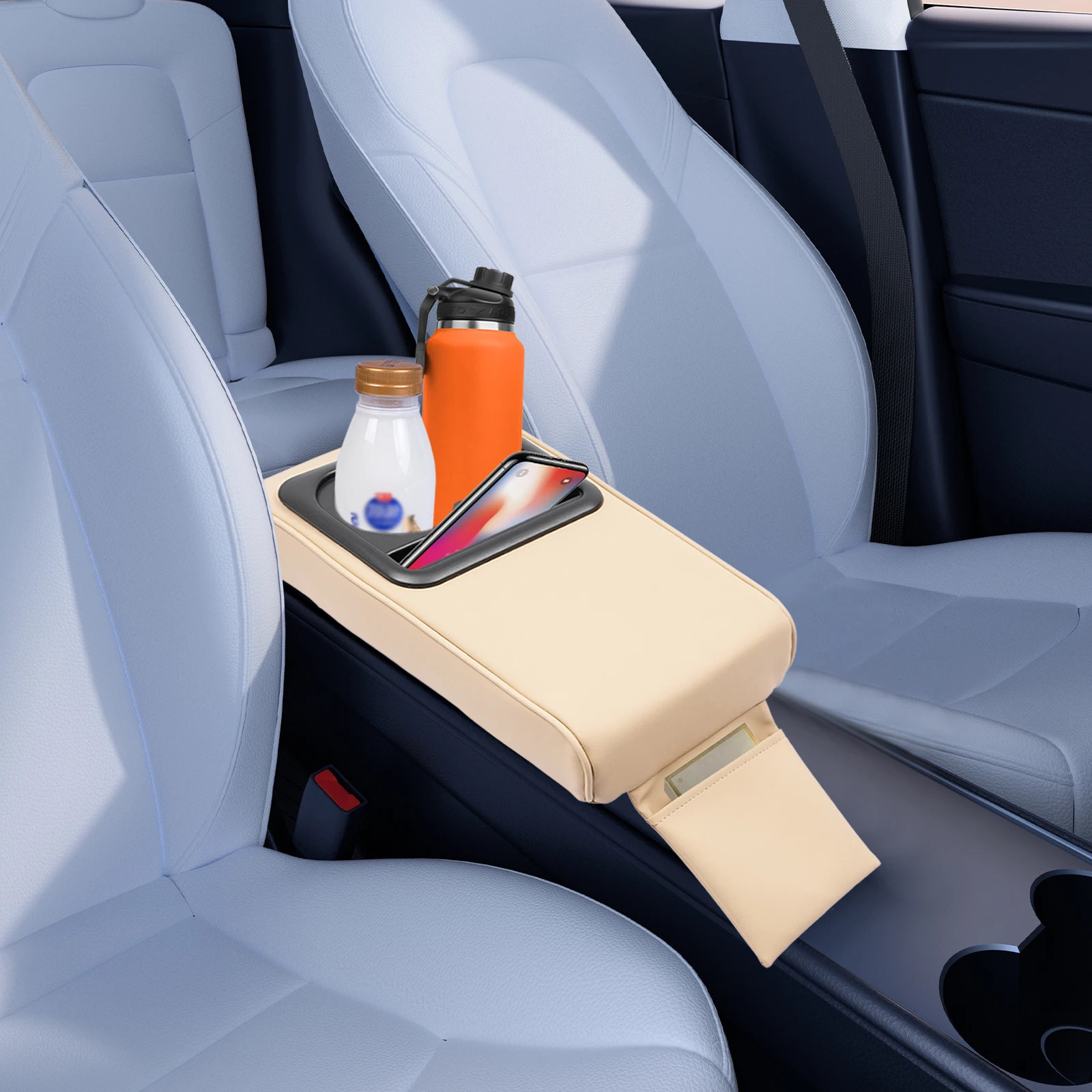 Armrest Cushion Pad Beige Inner Front Center Console Car Armrest Box Car Interior Accessories Universal Fit
Armrest Cushion Pad Beige Inner Front Center Console Car Armrest Box Car Interior Accessories Universal Fit