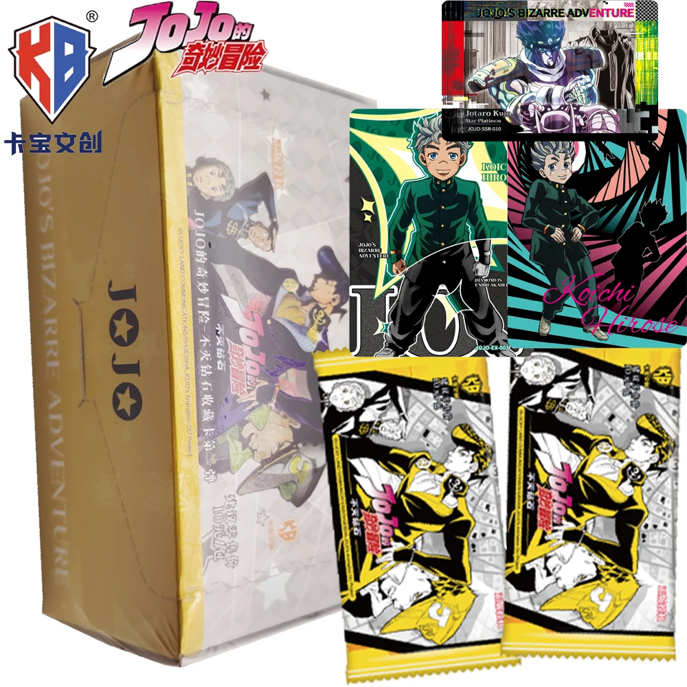 KABAO Official Anime JoJo's Bizarre Adventure Collection Card Fans' Favorite Handsome Characters Peripheral Stylish Cards Gifts
KABAO Official Anime JoJo's Bizarre Adventure Collection Card Fans' Favorite Handsome Characters Peripheral Stylish Cards Gifts