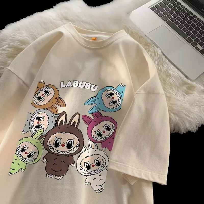 Anime Labubu Cute Cartoon Short Sleeve T Shirt Summer Cotton Tee Tops Leisure Sportswear Fashion Clothes Birthday Gift
Anime Labubu Cute Cartoon Short Sleeve T Shirt Summer Cotton Tee Tops Leisure Sportswear Fashion Clothes Birthday Gift