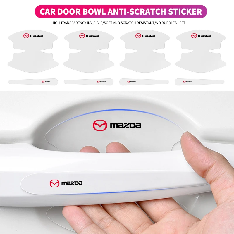 8Pcs Transparent Car Door Handle Bowl Decoration Badge Sticker For Mazda 3 6 CX-3 CX-5 CX-8 MX-30 MX-5 BT-50 ATENZA ATENZA R360
8Pcs Transparent Car Door Handle Bowl Decoration Badge Sticker For Mazda 3 6 CX-3 CX-5 CX-8 MX-30 MX-5 BT-50 ATENZA ATENZA R360