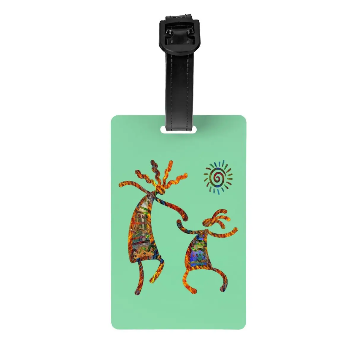 Изготовленные на заказ африканские племенные индейские багажные бирки Kokopelli для чемоданов, модные багажные бирки, идентификационная этикетка с обложкой для конфиденциальности
Изготовленные на заказ африканские племенные индейские багажные бирки Kokopelli для чемоданов, модные багажные бирки, идентификационная этикетка с обложкой для конфиденциальности