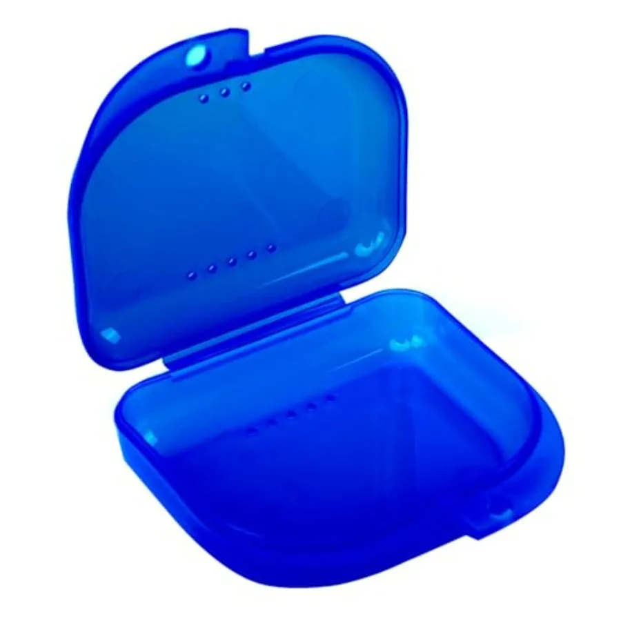 Retainer Case with Vent Holes, 1 Pcs Denture Case, Durable and Similar Mouth Guard, Royal Blue
Retainer Case with Vent Holes, 1 Pcs Denture Case, Durable and Similar Mouth Guard, Royal Blue