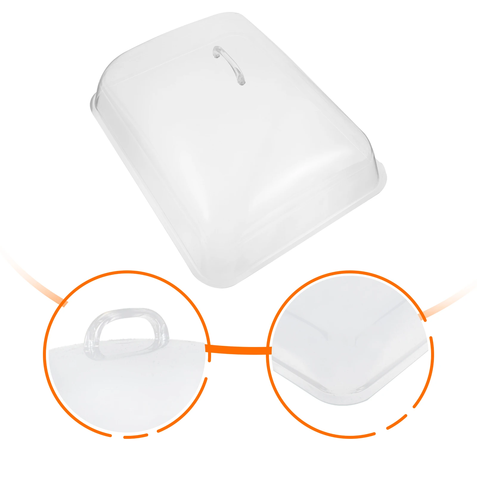 1Pcs Transparent Plastic Food Cover Protective Cake Dome Snack Tray Cover Food Grade Safe Practical Cake Dome
1Pcs Transparent Plastic Food Cover Protective Cake Dome Snack Tray Cover Food Grade Safe Practical Cake Dome