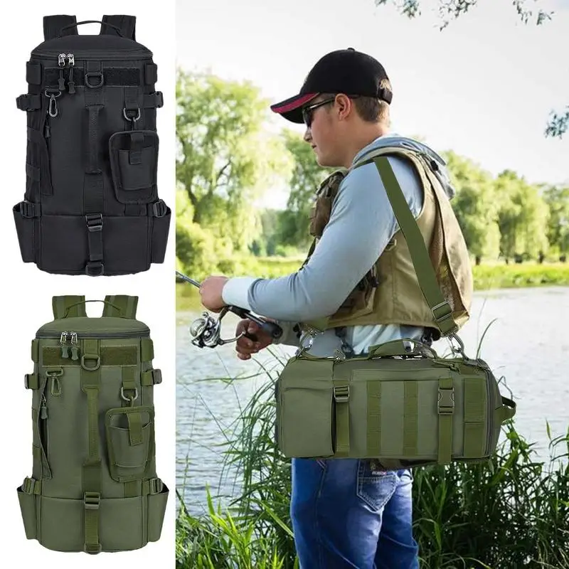 Fishing Bag Fishing Backpack Storage Tackle Bag With Rod Holders Fishing Storage Bag Lightweight Tacticall Soft Tackle Bag
Fishing Bag Fishing Backpack Storage Tackle Bag With Rod Holders Fishing Storage Bag Lightweight Tacticall Soft Tackle Bag